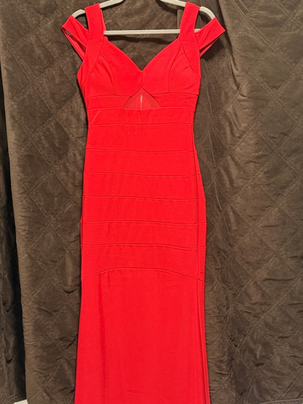 BOGO Emerald Sundae red evening gown Size Small NWOT